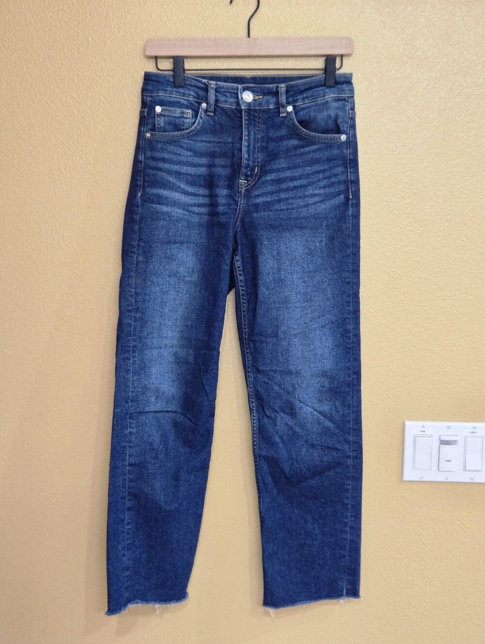 Dark Blue Bootcut Jeans
